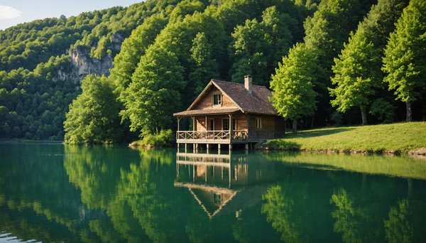 Cabane sur l'eau en dordogne : immersion et détente garanties